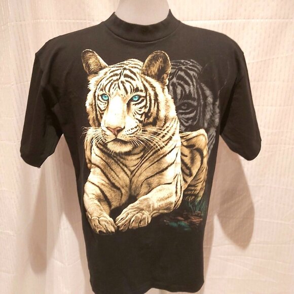 Power Pro Oneita Cliff Bonamie Silkmasters Tiger Short Sleeve Shirt LARGE-VTG - Picture 1 of 10
